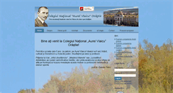 Desktop Screenshot of colegiulavlaicu.ro